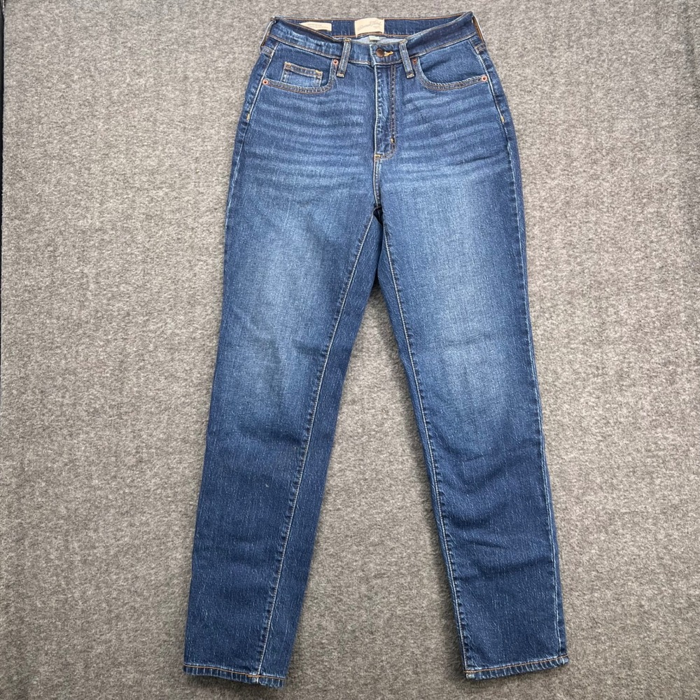 Universal Thread High Rise 90s Slim Jeans Medium Wash Blue Denim 4L Womens